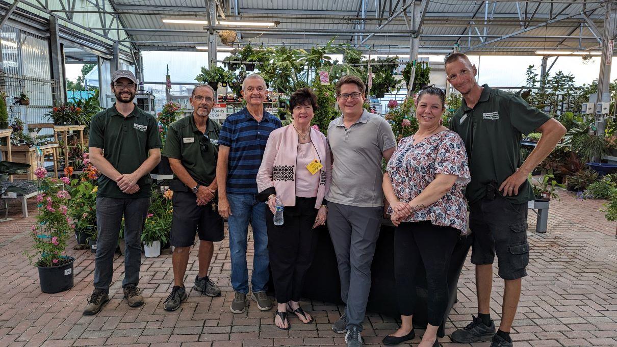 Louisiana Nursery staff ready to help locals decorate with live trees, greenery and décor